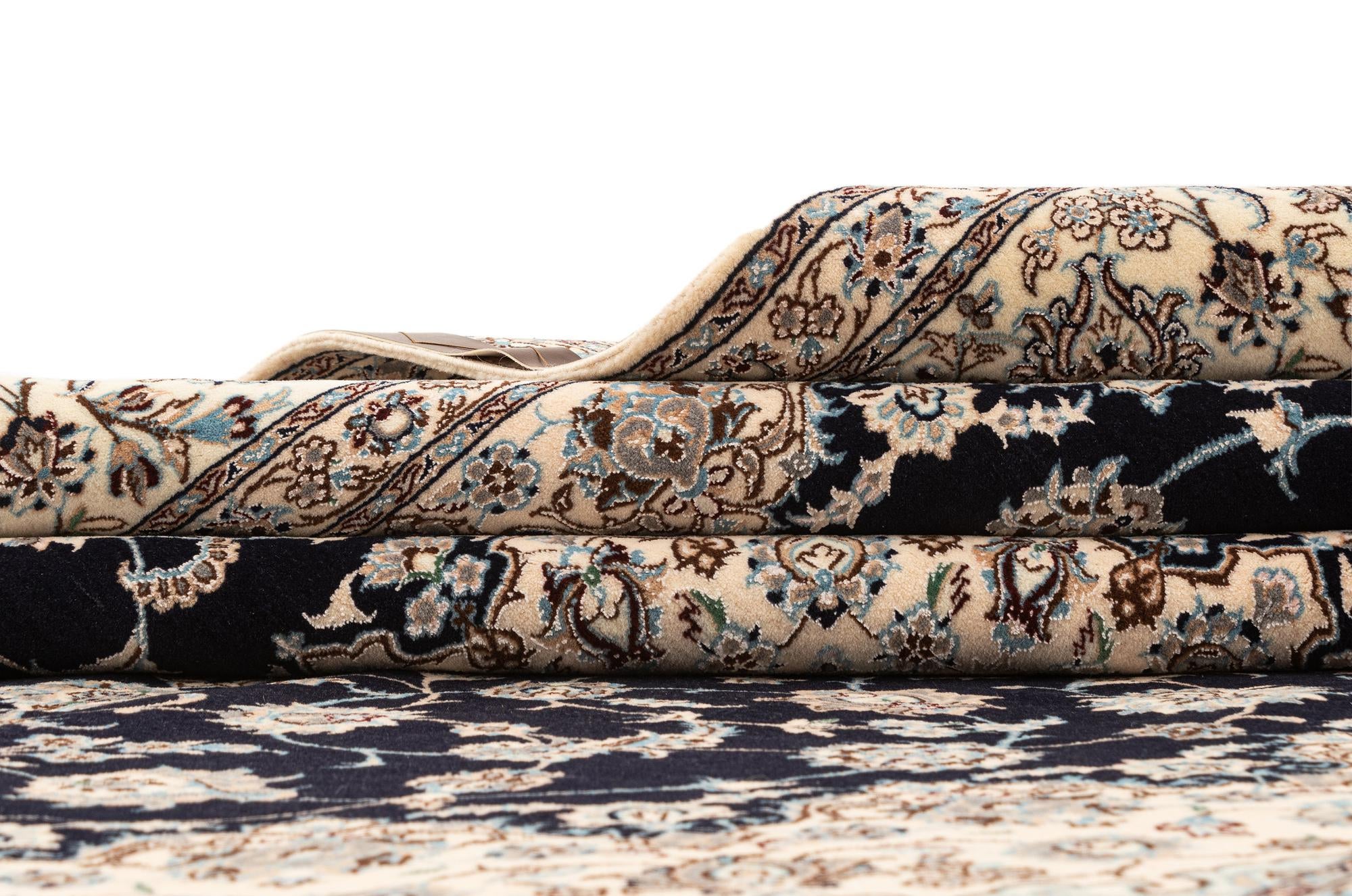5' 8 x 8' 2 Hand Knotted Nain Rug