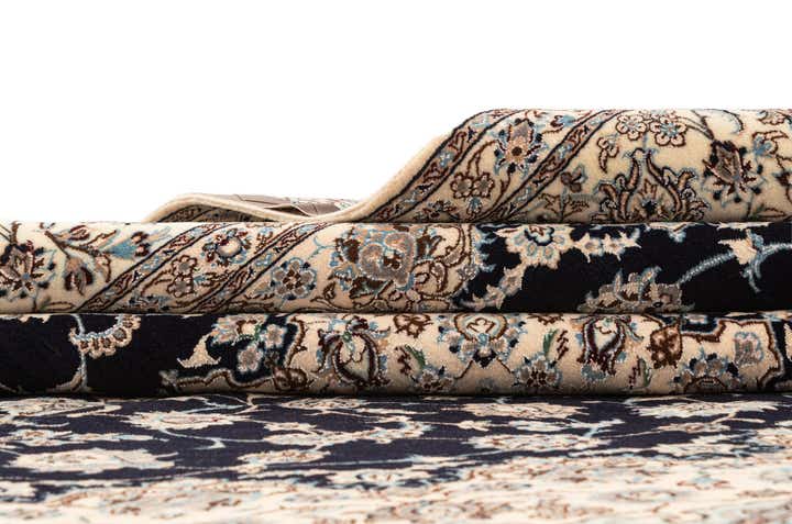 5' 8 x 8' 2 Hand Knotted Nain Rug