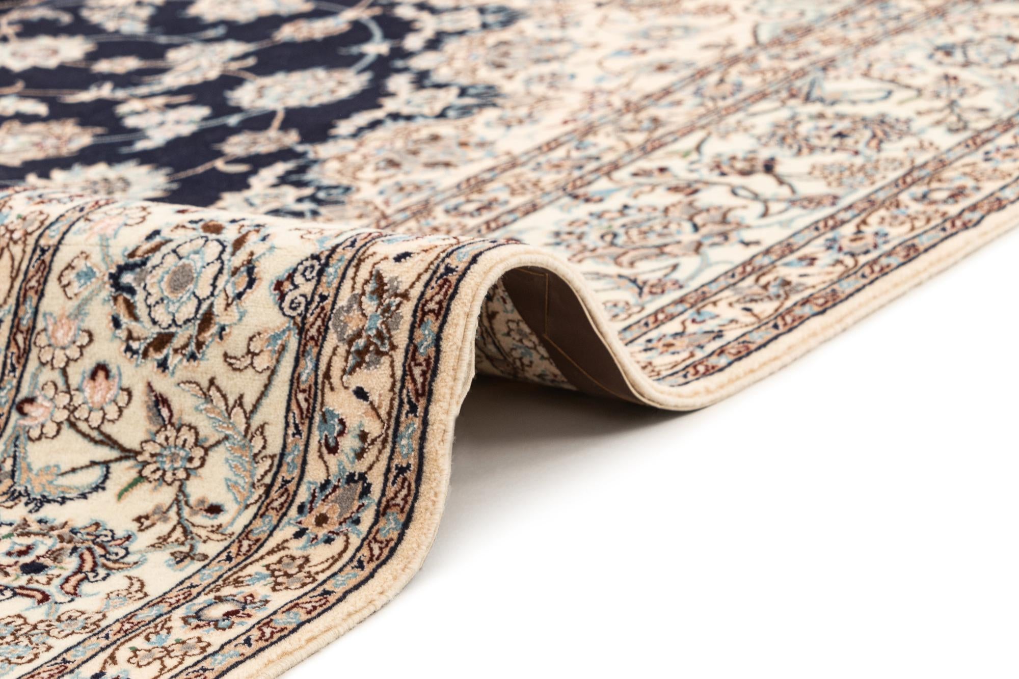 5' 8 x 8' 2 Hand Knotted Nain Rug