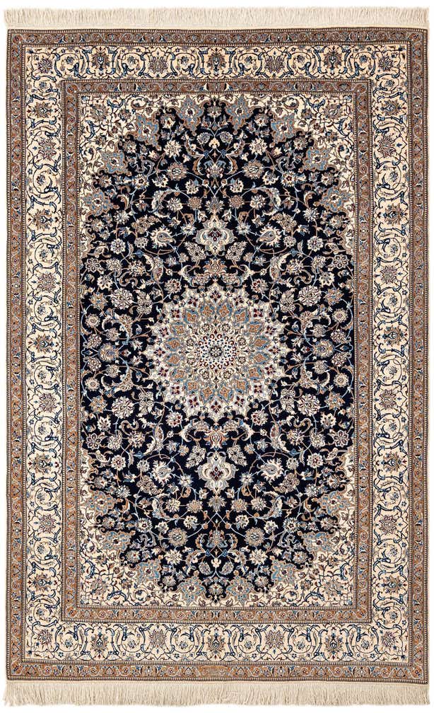 170cm x 250cm Noué main Nain Tapis