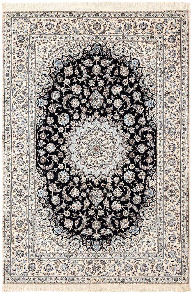 5' 4 x 7' 10 Hand Knotted Nain Rug