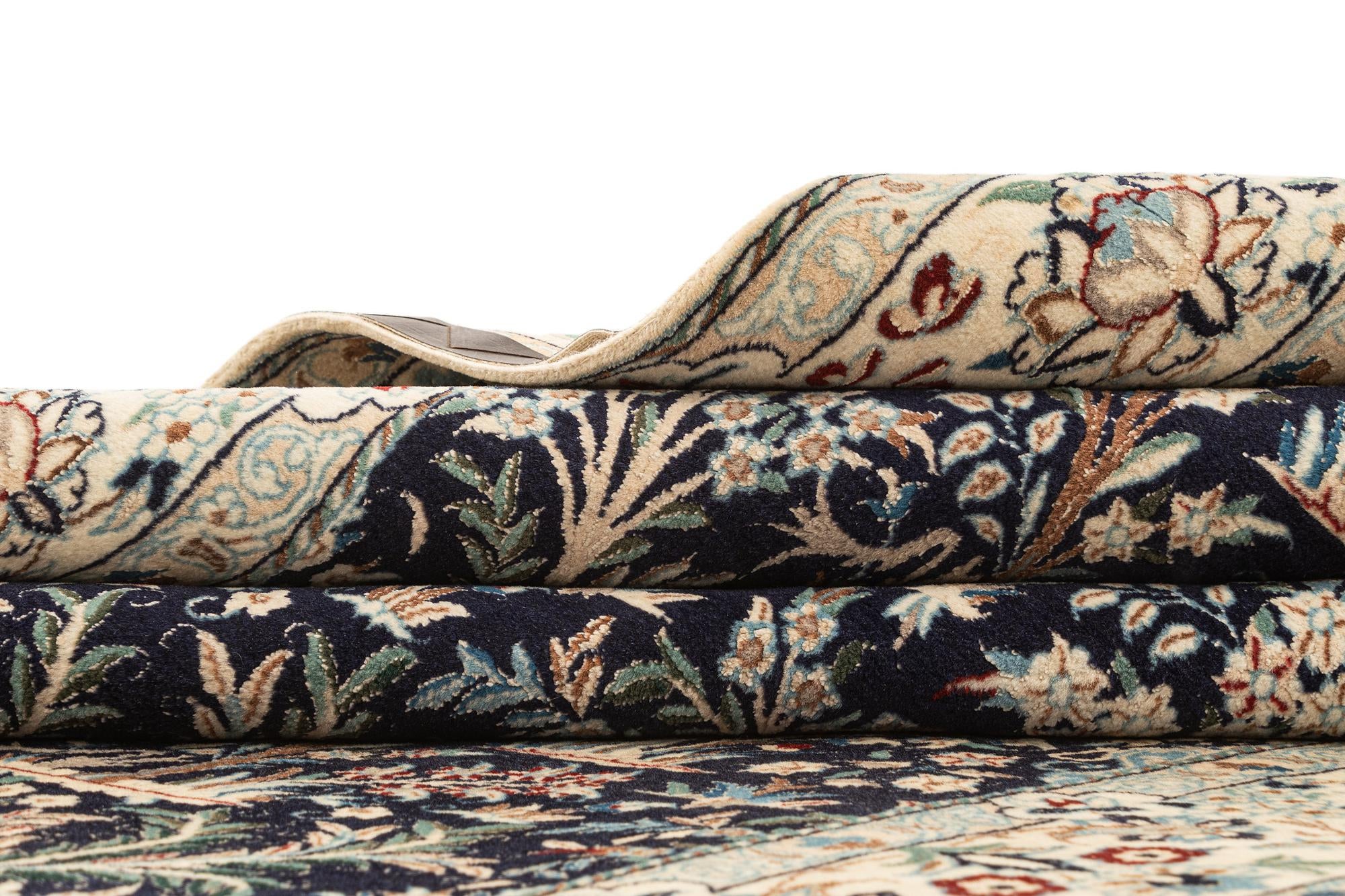 4' 4 x 6' 6 Hand Knotted Nain Rug
