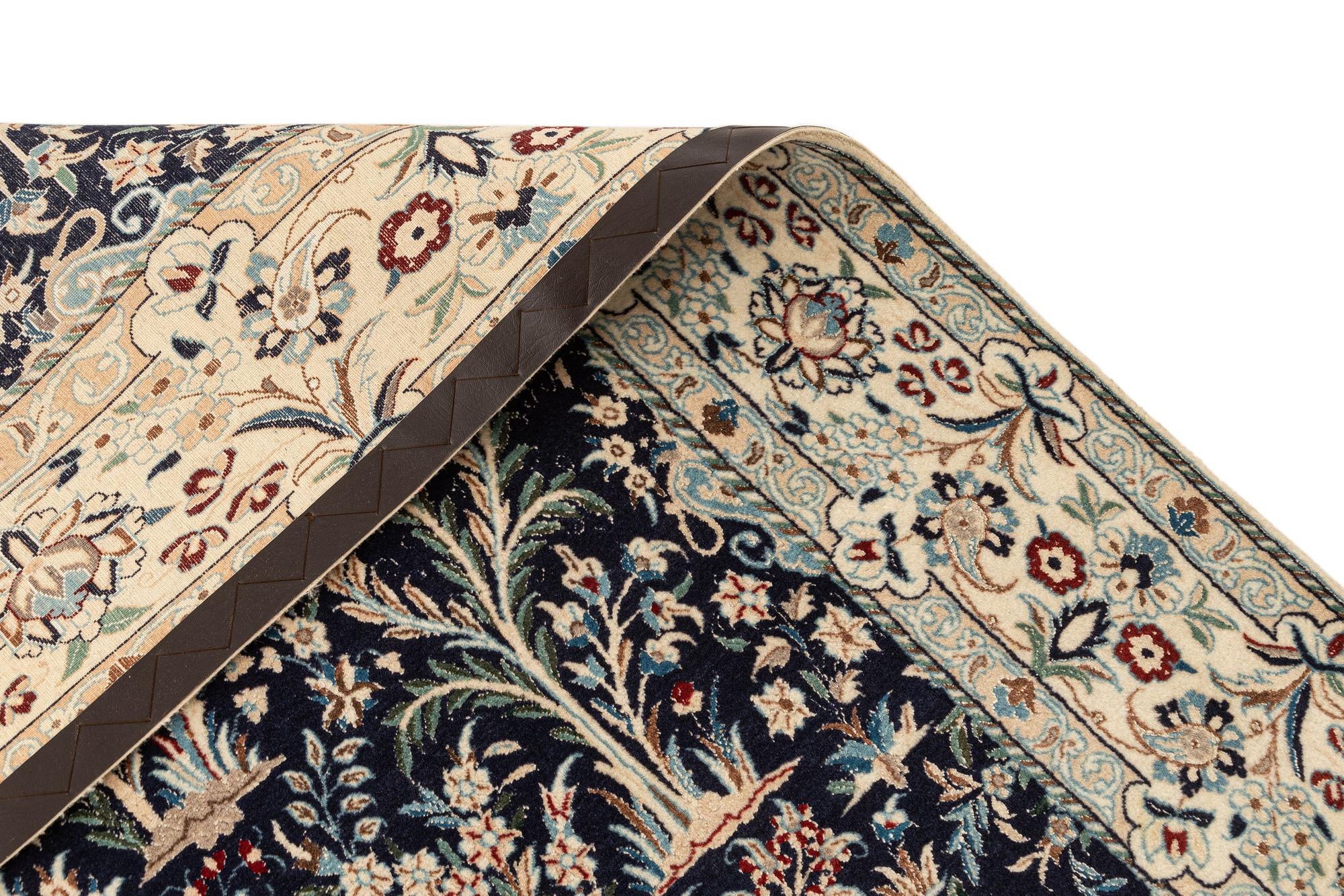 4' 4 x 6' 6 Hand Knotted Nain Rug