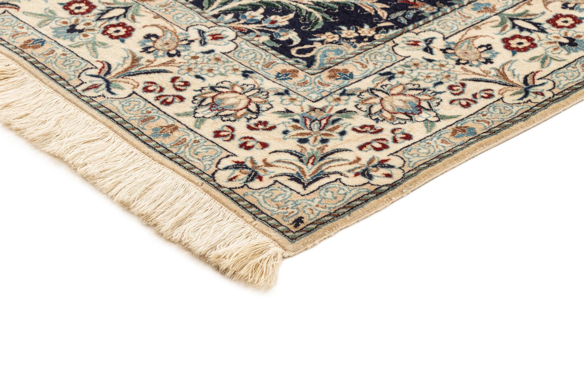 4' 4 x 6' 6 Hand Knotted Nain Rug