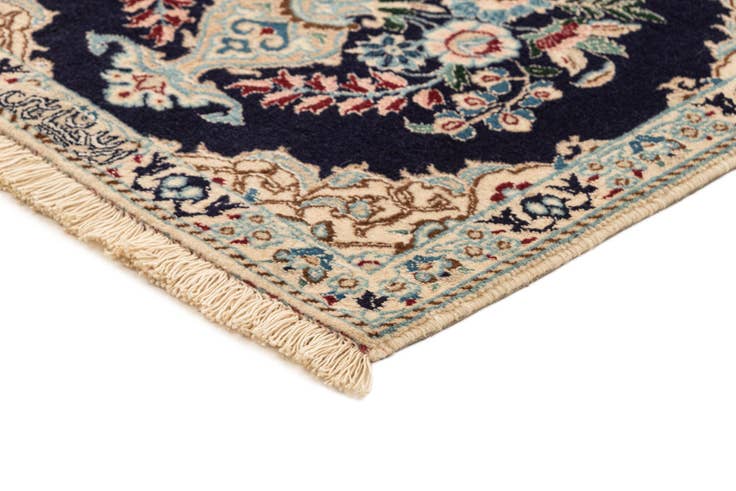 Detail image of 1' 6 x 6' 3 Hand Knotted Nain Rug