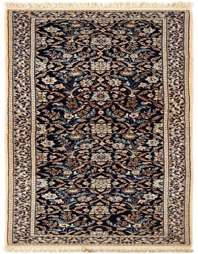 Detail image of 1' 8 x 5' 1 Hand Knotted Nain Rug