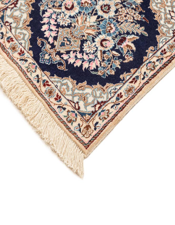 Detail image of 1' 7 x 6' 7  Hand Knotted Nain Rug