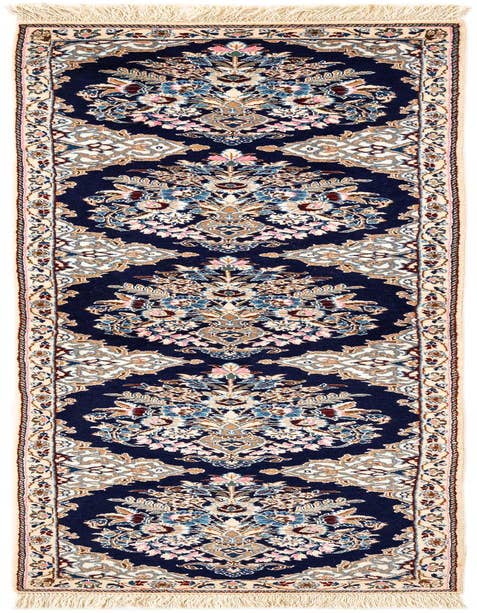 Detail image of 1' 7 x 6' 7 Hand Knotted Nain Rug