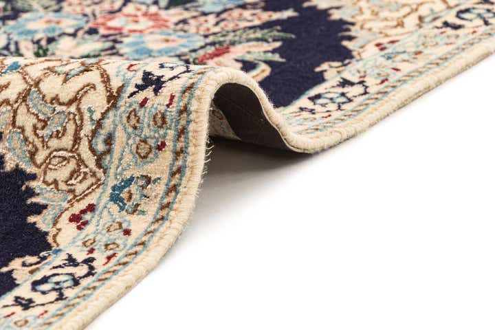 1' 6 x 6' 4 Hand Knotted Nain Rug