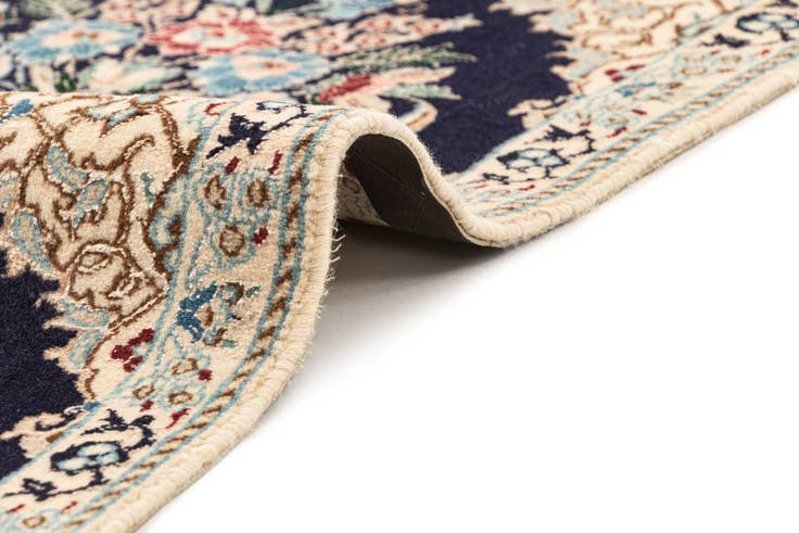 Detail image of 1' 6 x 6' 4 Hand Knotted Nain Rug
