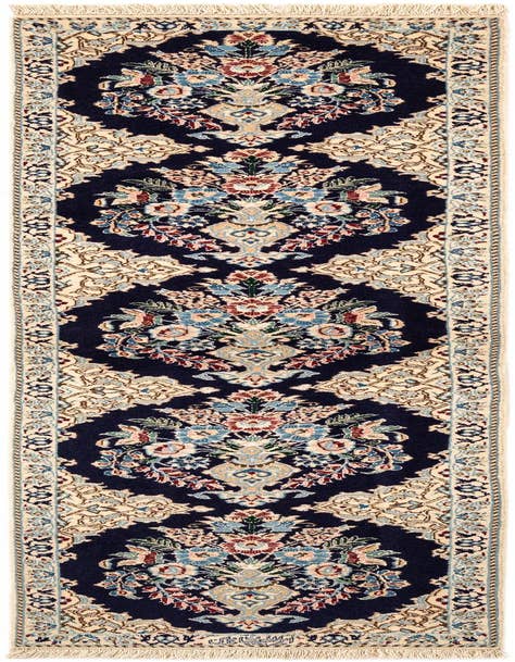 Detail image of 1' 6 x 6' 4 Hand Knotted Nain Rug