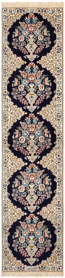 Detail image of 1' 6 x 6' 4 Hand Knotted Nain Rug