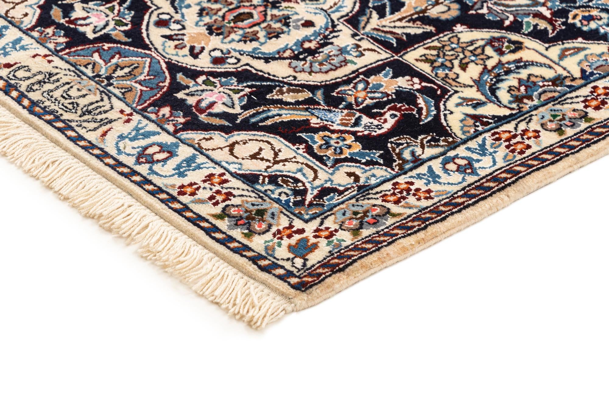 1' 7 x 9' 9 Hand Knotted Nain Rug