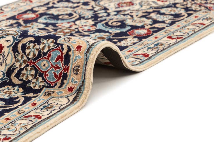 Detail image of 1' 8 x 6' 6 Hand Knotted Nain Rug
