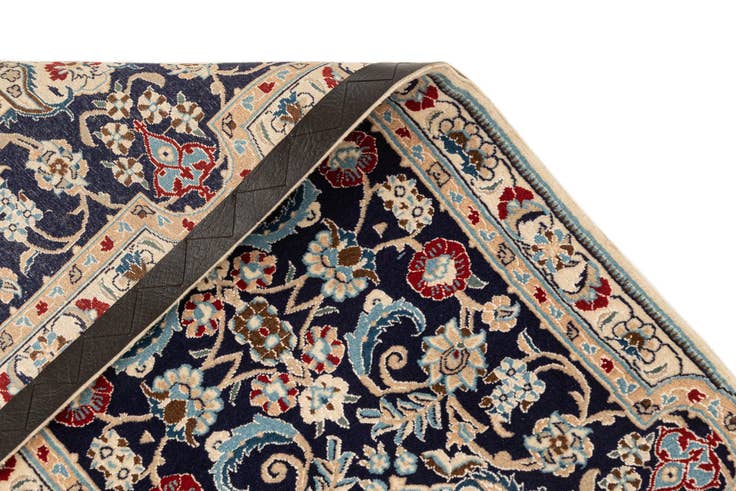 Detail image of 1' 8 x 6' 6 Hand Knotted Nain Rug