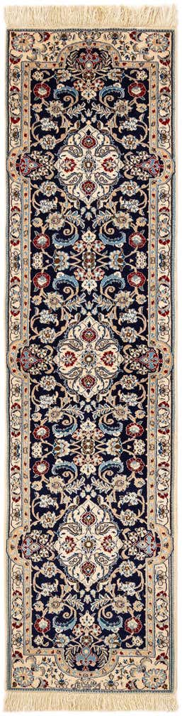 1' 8 x 6' 6 Hand Knotted Nain Rug