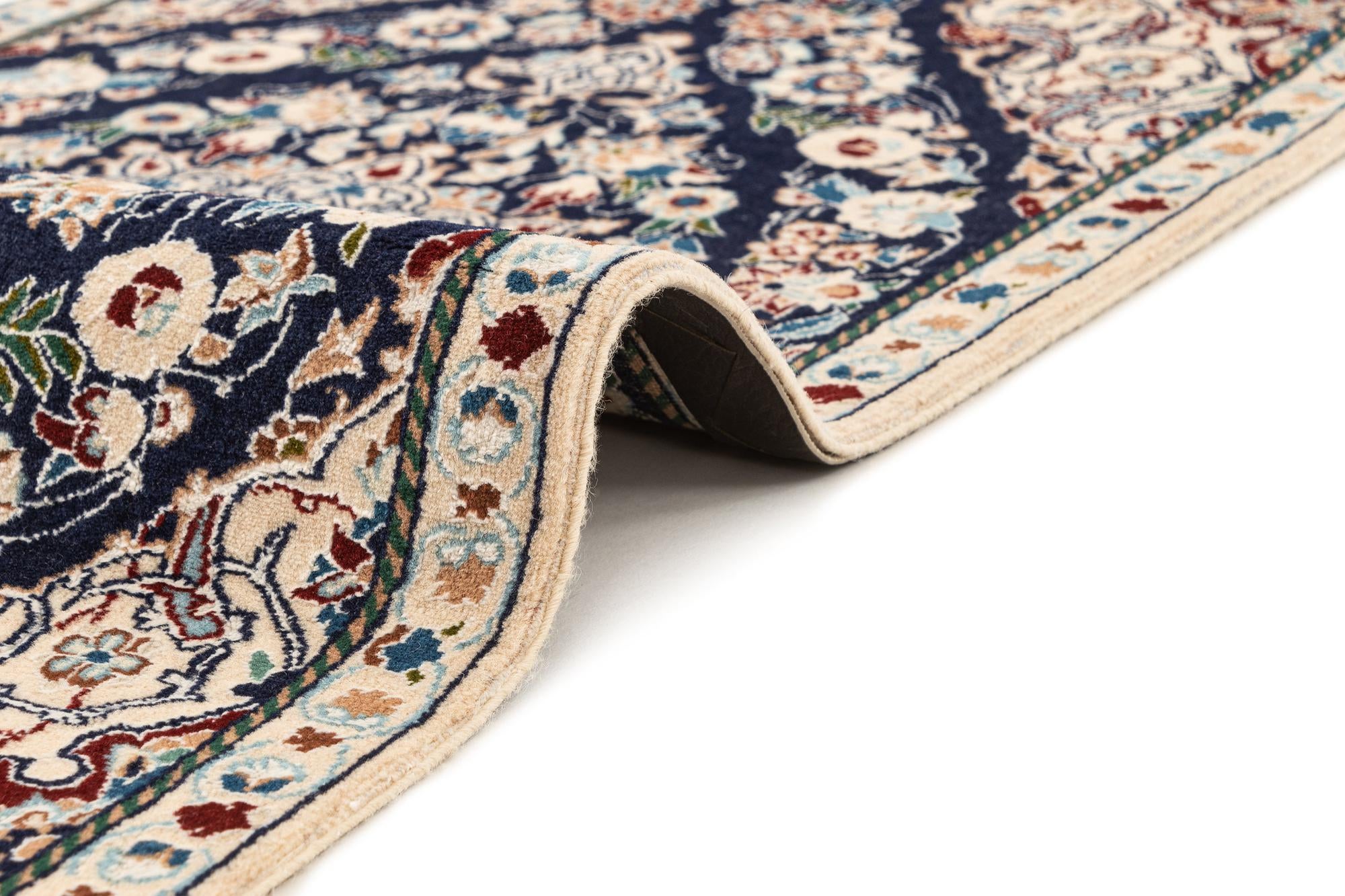 1' 7 x 6' 6 Hand Knotted Nain Rug