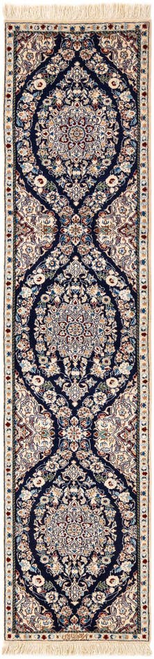 Detail image of 1' 7 x 6' 6 Hand Knotted Nain Rug