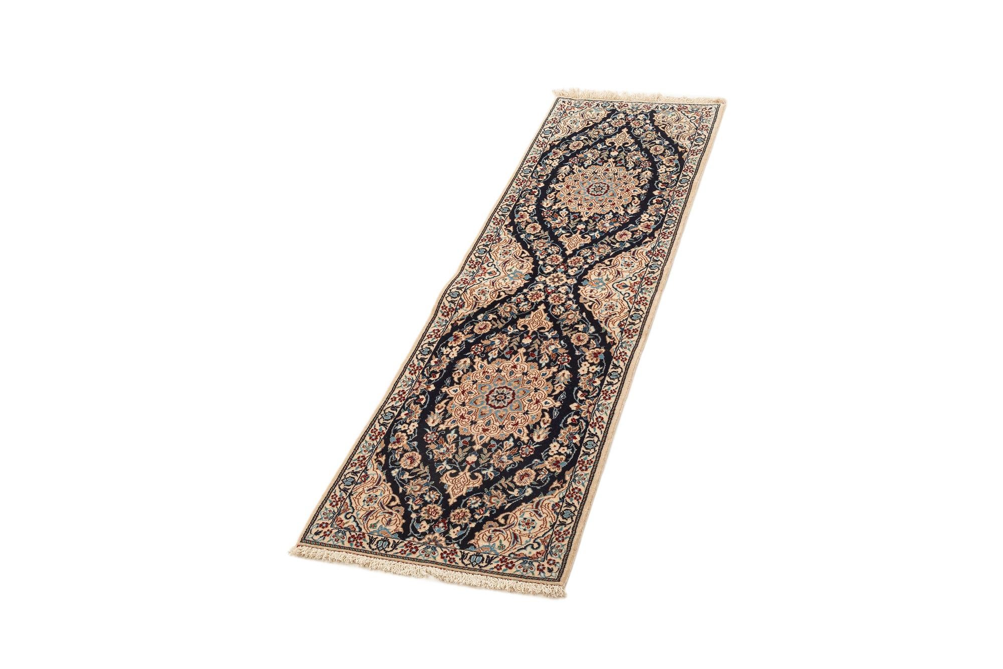 1' 6 x 5' 4 Hand Knotted Nain Rug