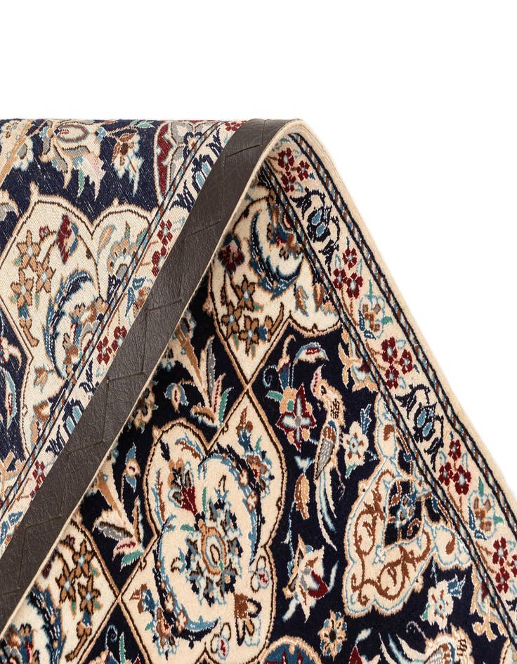 Detail image of 1' 8 x 7' 1  Hand Knotted Nain Rug