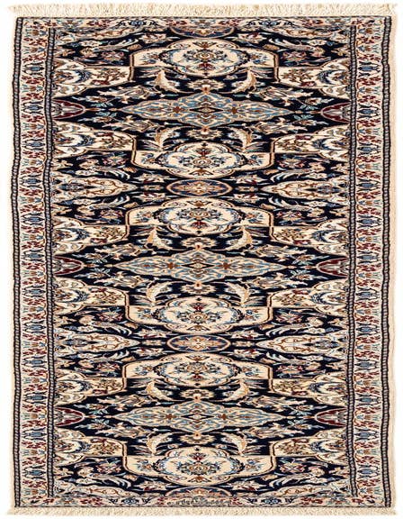 Detail image of 1' 8 x 7' 1 Hand Knotted Nain Rug
