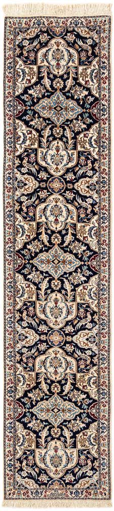 1' 8 x 7' 1 Hand Knotted Nain Rug
