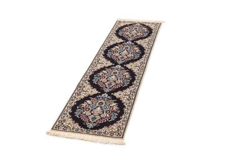 Detail image of 1' 7 x 6' 2 Hand Knotted Nain Rug