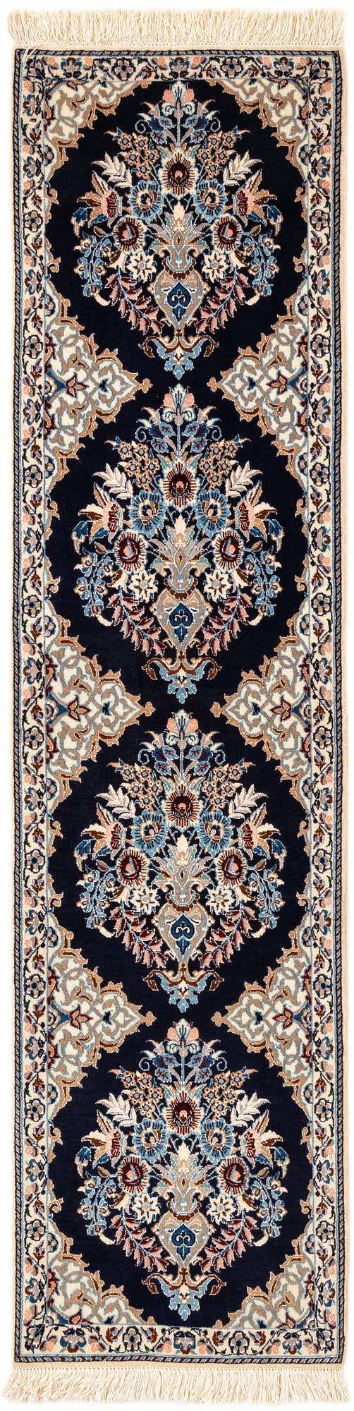 1' 7 x 6' 2 Hand Knotted Nain Rug