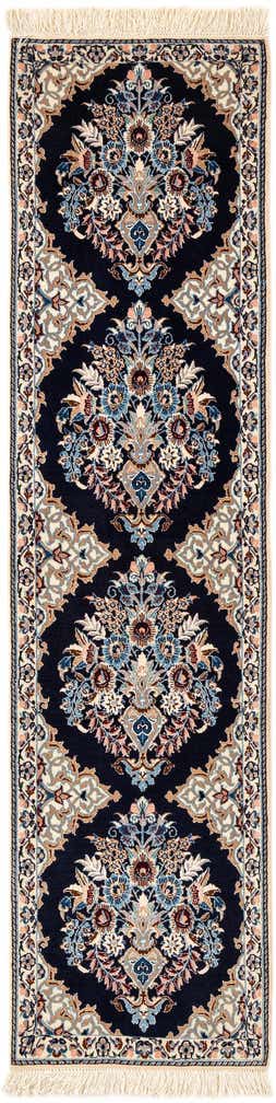 1' 7 x 6' 2 Hand Knotted Nain Rug