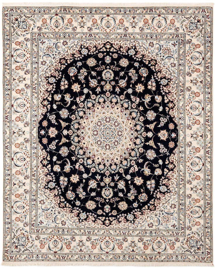 Detail image of 6' 6 x 7' 10 Nain Rug