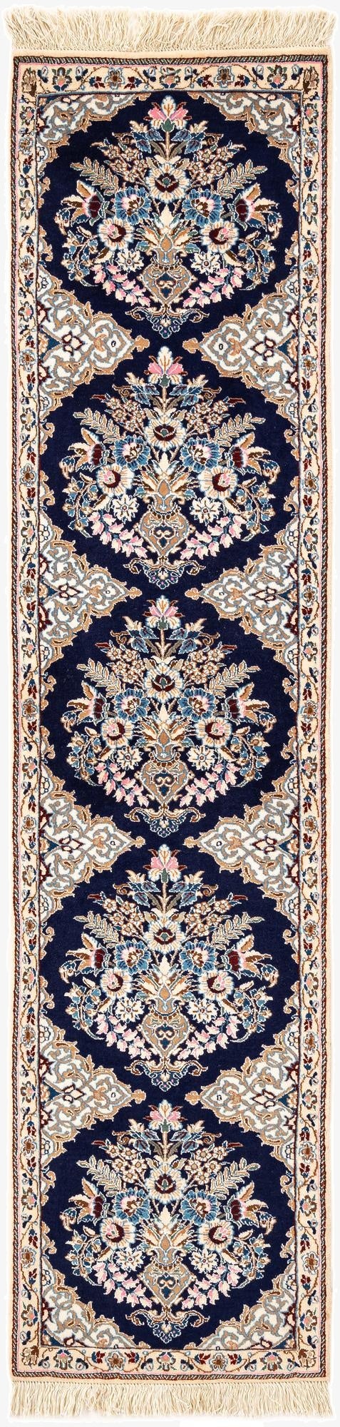 1' 7 x 6' 7  Hand Knotted Nain Rug