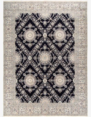 15' 6 x 21' 2 Hand Knotted Nain Persian Rug