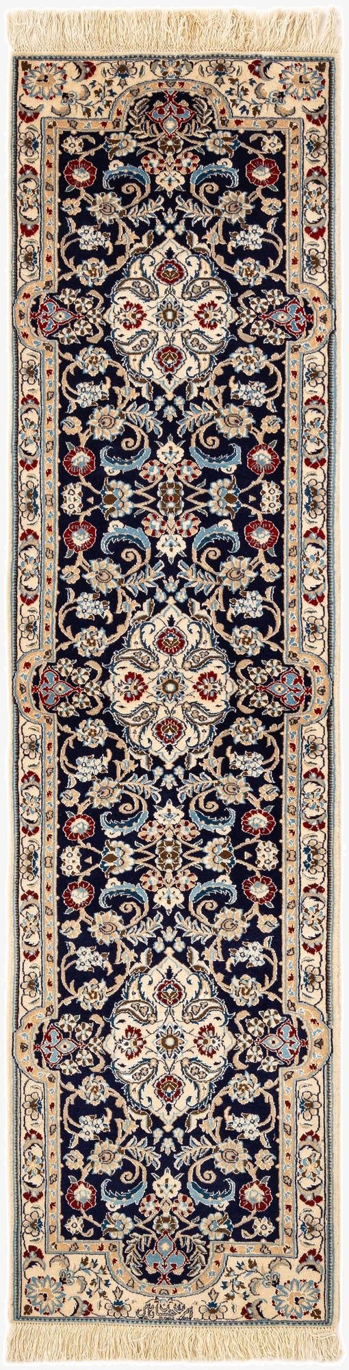 1' 8 x 6' 6  Hand Knotted Nain Rug