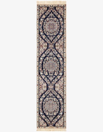 1' 7 x 6' 6 Hand Knotted Nain Rug