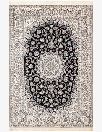 5' 4 x 7' 10 Hand Knotted Nain Rug