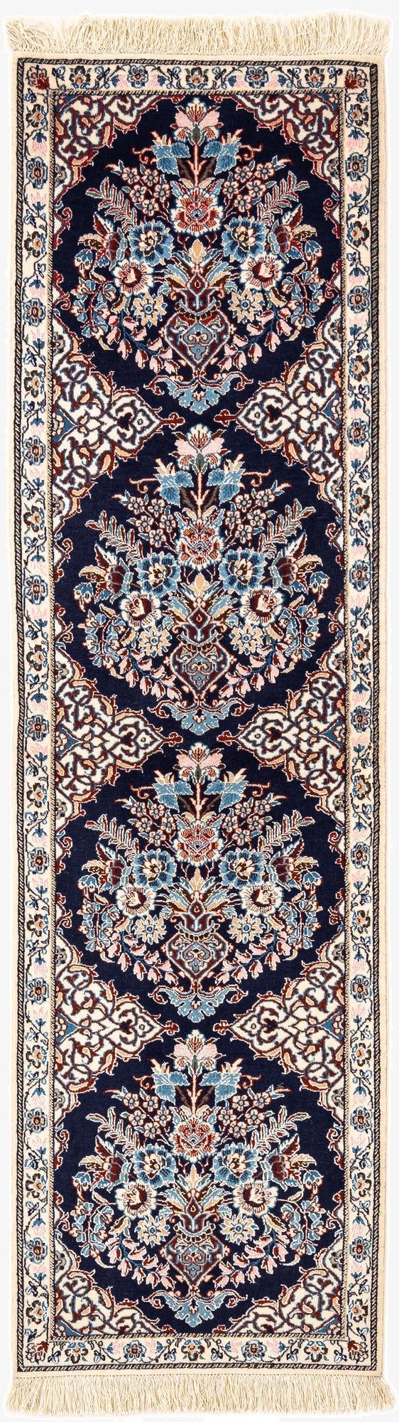 1' 7 x 5' 7  Hand Knotted Nain Rug