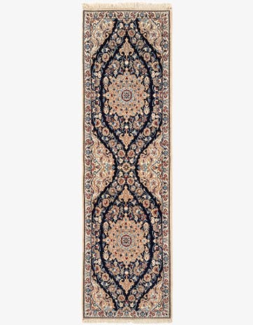 1' 6 x 5' 4 Hand Knotted Nain Rug