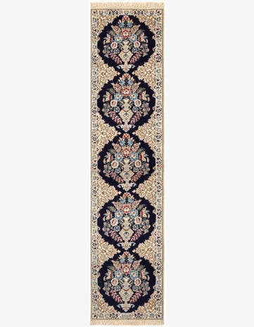 1' 6 x 6' 4 Hand Knotted Nain Rug