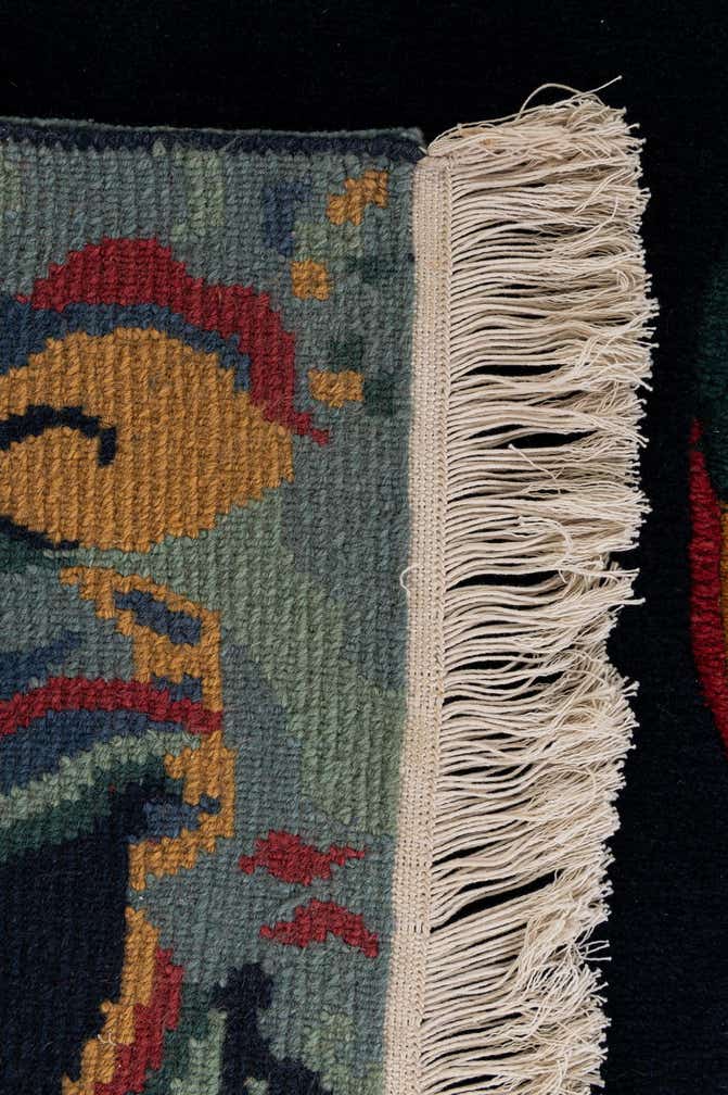 4' 1 x 5' 8 Hand Knotted Nepal Wool Rug