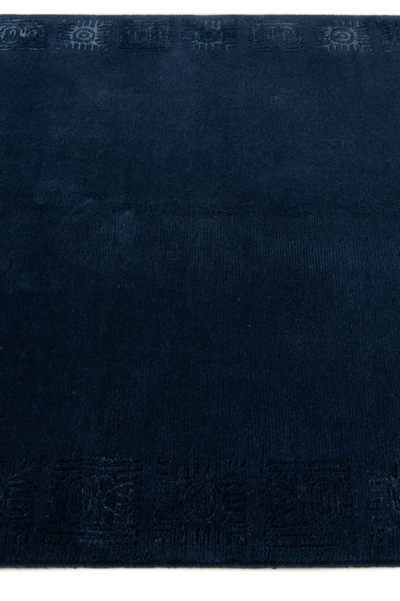 4' 9 x 6' 8 Hand Knotted Nepal Rug