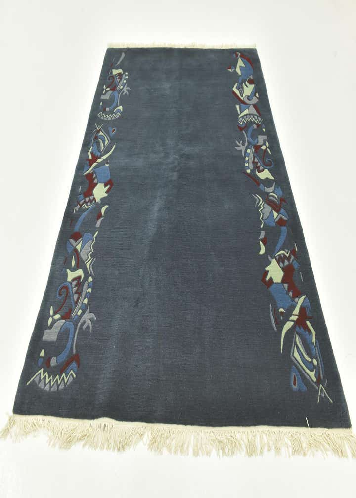 5' 8 x 8' Hand Knotted Nepal Wool Rug