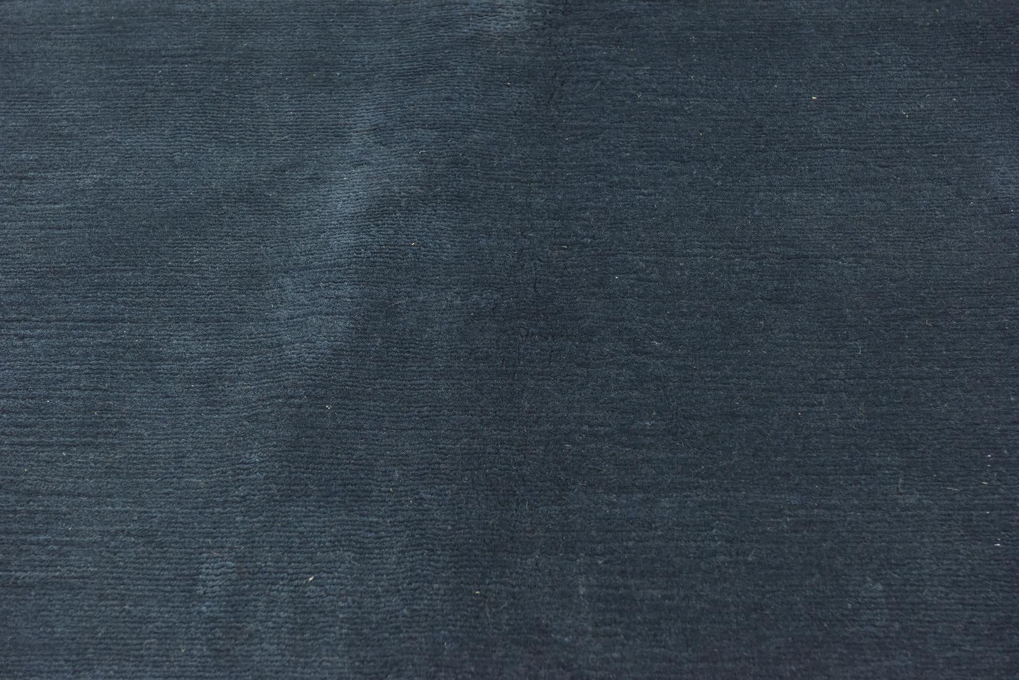 5' 8 x 8' Hand Knotted Nepal Wool Rug