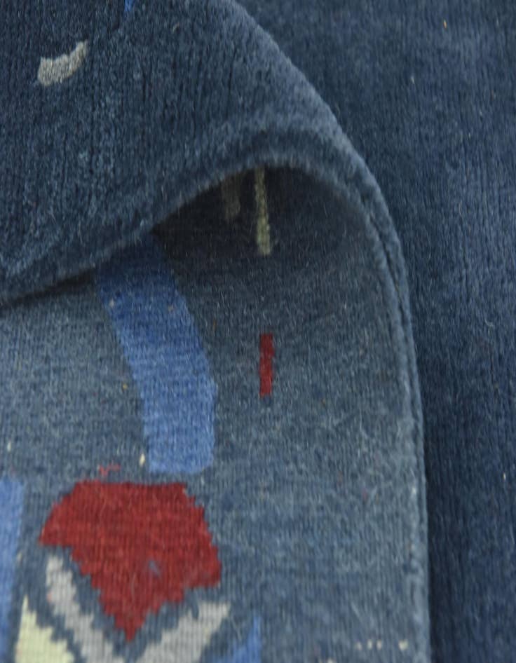 Detail image of 5' 8 x 7' 8  Hand Knotted Nepal Wool Rug