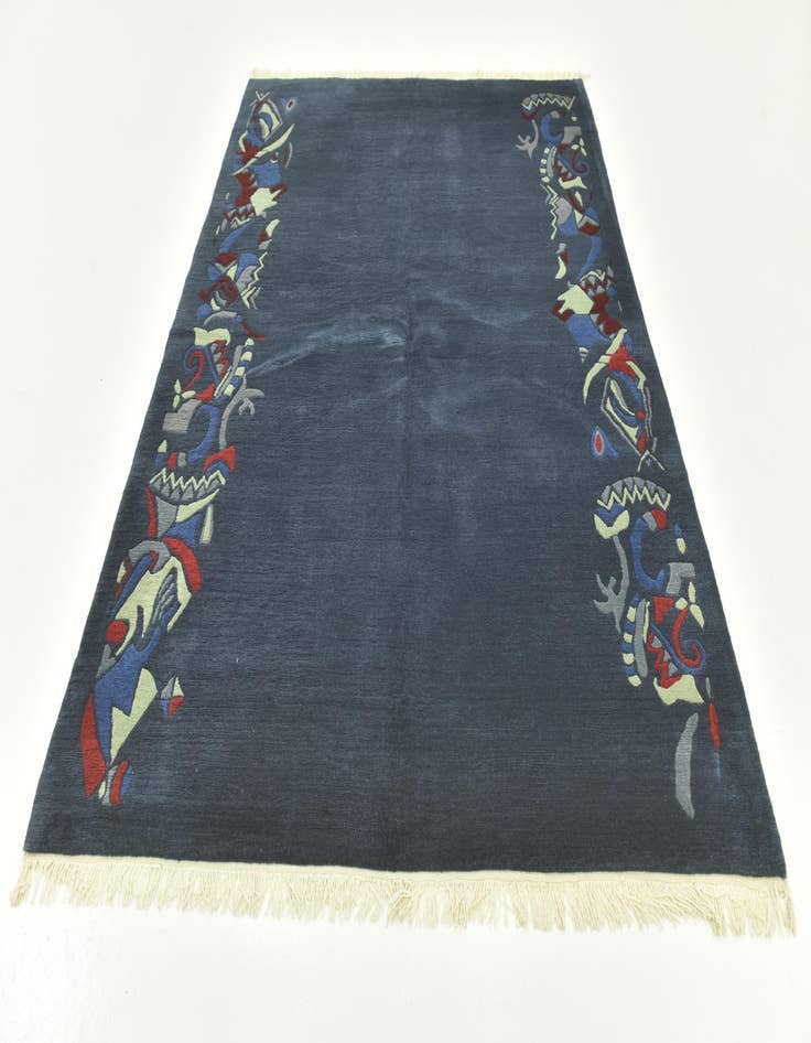 Detail image of 5' 8 x 7' 8  Hand Knotted Nepal Wool Rug