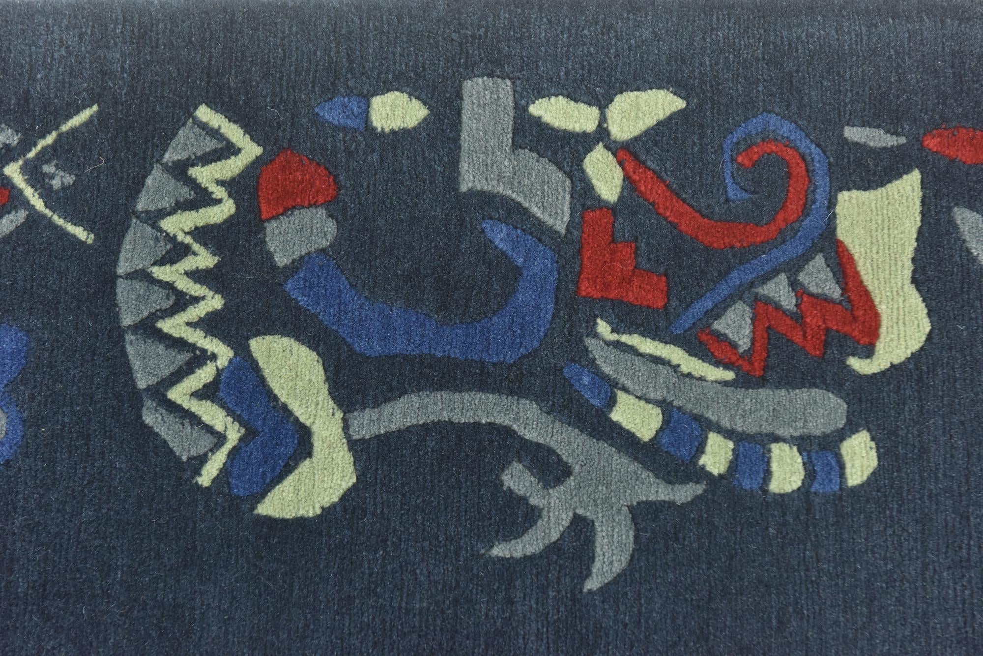 175cm x 235cm anudado a mano nepal Alfombra Lana