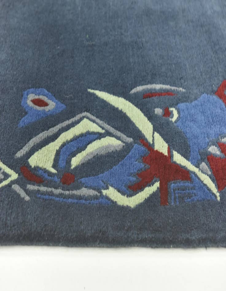 Detail image of 5' 8 x 7' 8  Hand Knotted Nepal Wool Rug