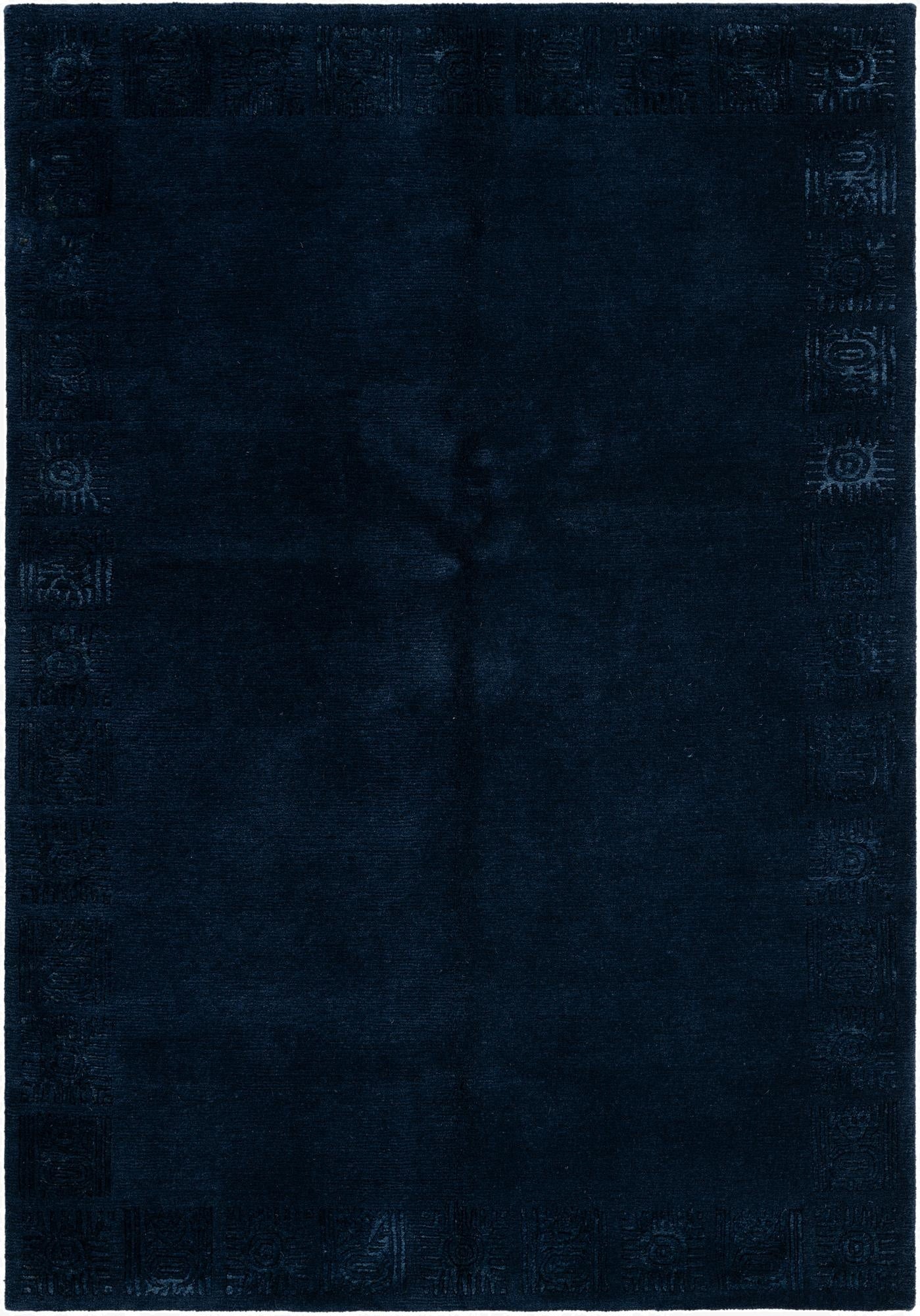 4' 9 x 6' 8  Hand Knotted Nepal Rug