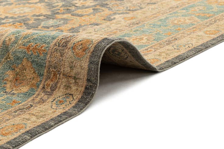 Detail image of 8' 2 x 10' Hand Knotted Oushak Rug