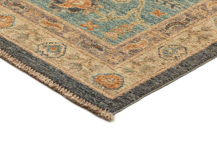 Detail image of 8' 2 x 10' Hand Knotted Oushak Rug