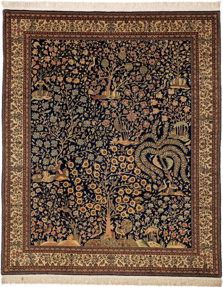 Detail image of 8' 1 x 10' 2 Peking Rug